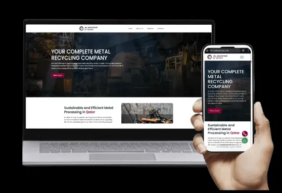 Professional website development services for businesses